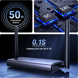 UGREEN Extenseur HDMI sans fil 4K, kit émetteur-récepteur vidéo 5G 50M, adaptateur d'affichage, dongle pour TV, PC, PS5, moniteur - Product Image 6
