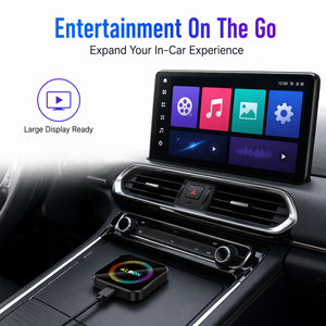 4G+32G AI Box Portable Wireless CarPlay <b>Adapter</b> <b>Bluetooth</b> Android Auto for iOS Android 13 Devices Custom Packaging - Product Image 3