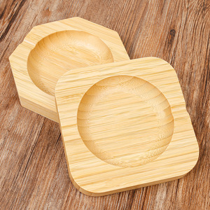 Bamboo Ashtray Hexagon Shape Environmental Friendly <b>Table</b> Decoration For <b>Bars</b> Hotels Restaurants Home Use - Product Image 1