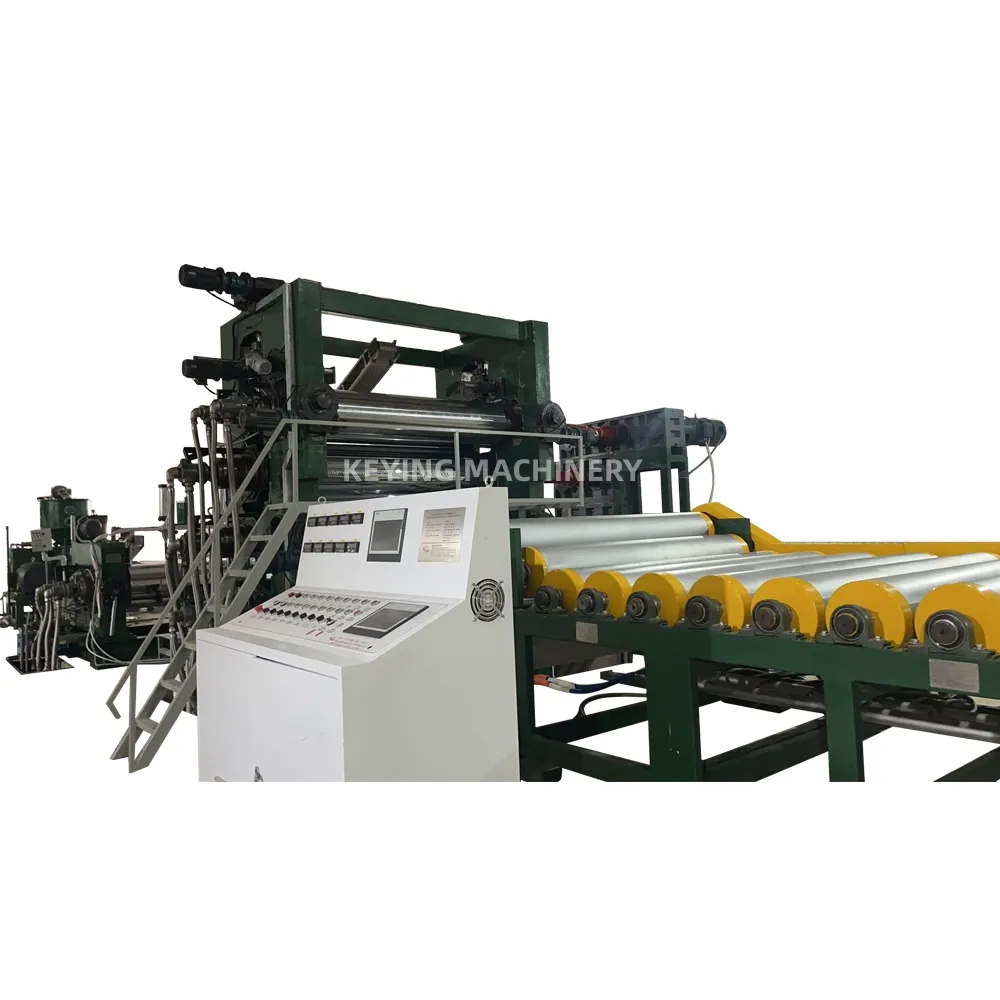 PVC film extruder making machine  PVC film making machine 3/4/5/6/7 rolls