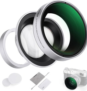 Objectif additionnel <span class=keywords><strong>Neewer</strong></span> HD <span class=keywords><strong>2</strong></span>-en-<span class=keywords><strong>1</strong></span> Fisheye et Macro 49MM 0.43X FISHEYE AVEC ADAPTATEUR - Product Image 2