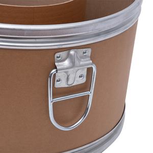 Asas para bidones galvanizadas en caliente CH - Capacidad de 500 lb, acero inoxidable para bidones de fibra/plástico - Product Image 4