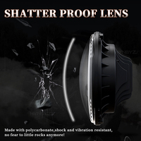 Phare LED HYNBYZJ pour moto 7 pouces, pour Touring Ultra Classic Electra Street Glide Road King Yamaha