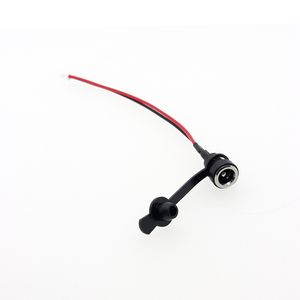 Kustom DC022B DC 5.5*2.1MM Daya perempuan soket konektor tahan air dengan kawat kabel Harness - Product Image 2