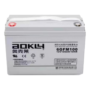 Stockage de l'énergie 6GFM100 12v 100ah Batterie plomb-acide pour solaire - Product Image 1