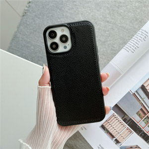 Funda trasera de cuero para teléfono inteligente, protector de lujo de tpu pu para iphone 13 11 12 pro max, <span class=keywords><strong>2021</strong></span> - Product Image 6