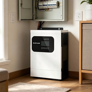 Contrôleur de charge solaire hybride MPPT à onde sinusoïdale pure 3,6 kW 24 V pour grand système solaire domestique SI200-24-3.6 3,6 kW solaire - Product Image 2