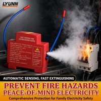 Alat Pemadam Kebakaran Otomatis untuk Sistem Perlindungan Kebakaran Kotak Listrik, Kabinet Distribusi Daya Rel, Penekan Kebakaran Aerosol