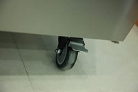 Congélateur commercial quatre portes résistant à la corrosion pour hôtel