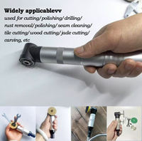 Meuleuse d'angle micro à vitesse variable 90 degrés électrique pour le découpage de moules, le polissage, l'élimination de la rouille, le nettoyage des joints