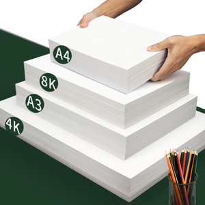 Carta Artigianale Riciclata Personalizzata con Rivestimento Crema A4 400gsm 350gsm per <span class=keywords><strong>Disegno</strong></span> Fai-<span class=keywords><strong>da</strong></span>-Te, Cartoncino Bianco Bifacciale per Stampanti Laser - Product Image 1