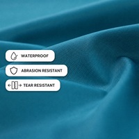 Tissu Oxford en polyester enduit de PU imperméable et résistant à l'abrasion 450Dx450D pour housses de voiture, housses de canapé de patio et housses d'équipement