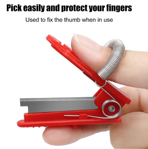 Cuchillo Separador de Verduras <span class=keywords><strong>Suntex</strong></span> de Plástico y Acero Inoxidable, Herramienta para Recoger Frutas - Product Image 1