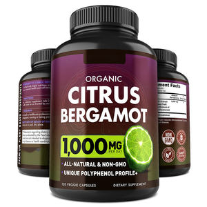 Supplément organique de bergamote d'agrumes de marque privée pour le soutien immunitaire en santé cardiaque - Product Image 1