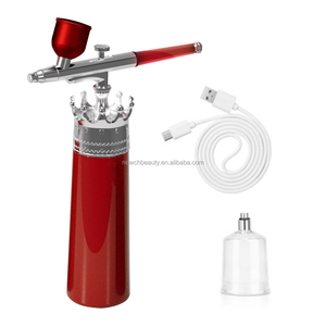 Aérographe <span class=keywords><strong>pour</strong></span> <span class=keywords><strong>peinture</strong></span>, maquillage des sourcils, coloration des <span class=keywords><strong>cheveux</strong></span>, recharge USB, machine à aérographe DIY, ensemble d'aérographe facial <span class=keywords><strong>pour</strong></span> nail art, tatouages, gâteaux - Product Image 2
