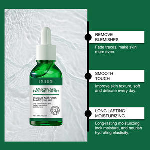Venta al por mayor de suero salicílico de ácido hialurónico de etiqueta privada cuidado de la piel suero facial reduce los poros Esencia de ácido salicílico orgánico natural - Product Image 4