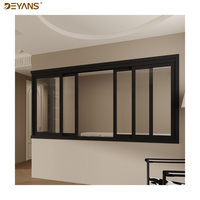 Fenêtre fixe intérieure sur mesure en aluminium pour salon, double vitrage Low-E, vente en gros