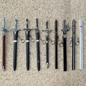 Ham-hx <span class=keywords><strong>Pop</strong></span> <span class=keywords><strong>up</strong></span> anahtarlık sıcak Anime Katana kılıç oyuncak çocuklar için çocuklar için çinko alaşım Metal - Product Image 2
