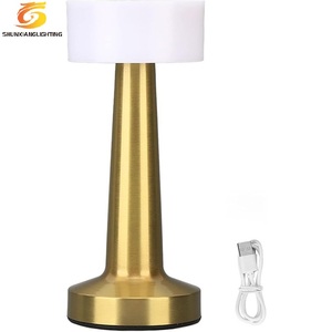 Interruptor táctil, luces <span class=keywords><strong>Led</strong></span> de noche para cabecera, luz de escritorio recargable, lámpara de mesa <span class=keywords><strong>Led</strong></span> <span class=keywords><strong>Usb</strong></span> recargable para restaurante y Hotel - Product Image 2