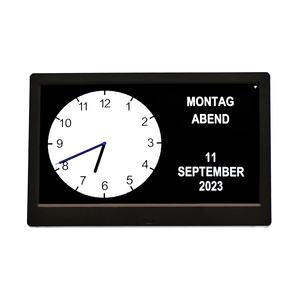 Đồng hồ báo thức ngày mới nhất cho phòng ngủ khung kỹ thuật số người cao tuổi lịch kỹ thuật số ngày đồng hồ Trạm thời tiết - Product Image 5