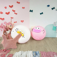 Jouet Squishy Super Doux et Amusant à Grands Yeux, Jouet Anti-Stress Flexible à Presser, Jouet de Décompression à Remontée Lente, Visage Mignon et Amusant pour Filles