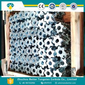 6-точечный конкретный скарификатор машина резак, вольфрамовое Карбидное наваренное культиватор-рыхлитель лезвия - Product Image 3