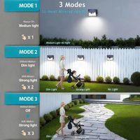 Lampe solaire intelligente à détecteur de mouvement, éclairage automatique du crépuscule à l'aube, étanche, sans tracas, économie d'énergie, éclairage mural extérieur pour jardin, véranda, TUV 8-10