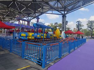 Mini Parque de Atracciones con Montaña Rusa, Atracciones Interiores/Exteriores para Parques Temáticos, Carnavales, Ferias y Parques Infantiles - Product Image 6