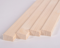 Barres de cadre en bois de pin sur mesure, non finies, à chanfrein, pour peinture et encadrement, plusieurs tailles, vente en gros