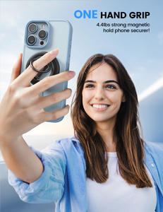 Support de <span class=keywords><strong>téléphone</strong></span> magnétique universel Lamicall STRR05, support de doigt réglable à 360 degrés, poignée anti-chute, boucle arrière, support de <span class=keywords><strong>téléphone</strong></span> - Product Image 5