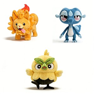 Peluche Premium Pombon IP 10ème Génération, 28 cm, Logo Bio, Souvenirs d'Entreprise Sûrs, Promotions pour Enfants, Compagnon de Jeu Quotidien - Product Image 1