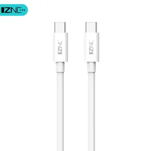 Manufacturer IZNC Manufacturer 5A Type C To Type C Data Cable Fast Charging Data Cable