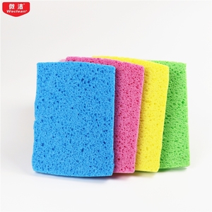 Lot de 2 éponges de nettoyage multi-usages pour le visage et la cuisine, en matières végétales naturelles, écologiques et 100 % biodégradables - Product Image 3