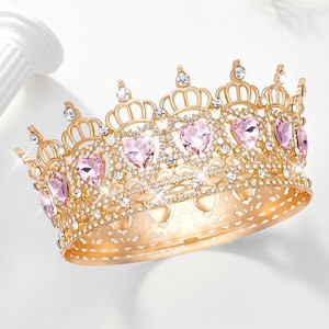 Couronne de Mariage Européenne et Américaine Très Vendue, 16 Gouttes d'Eau, Alliage Vintage, Reine de Beauté - Product Image 4