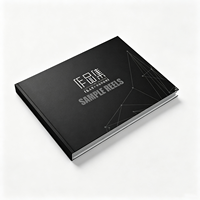 Livres personnalisés à couverture rigide, reliure parfaite, plastification mate, impression offset, papier couché, taille personnalisée, options de couleur et de logo