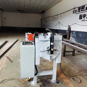 Fully Automatic Plasma Intersecting Line Large Diameter Round Tube square Tube Cutting Machine - Product Image 6
