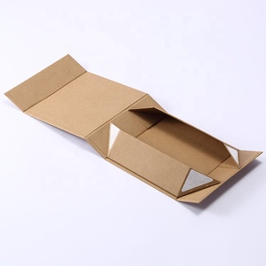 Bán buôn tùy chỉnh thiết kế in gấp giấy cứng kraft có thể gập lại các tông từ hộp quà tặng bao bì với logo - Product Image 4