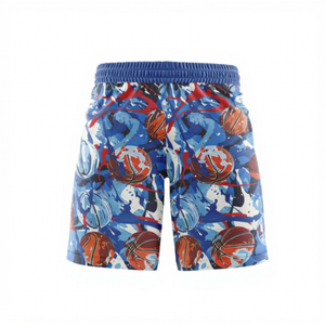 Pantalones Cortos Deportivos para Hombre, Personalizados, con Cintura Elástica, Impresión por Transferencia de Calor, Estilo Urbano, Ecológicos, Antiarrugas, para Gimnasio, Playa y Running - Product Image 1