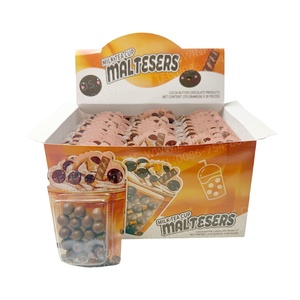 Venta al por Mayor de Bolas de <span class=keywords><strong>Chocolate</strong></span> Crujientes con Sabor a Té con Leche y Manteca de Cacao - Product Image 1