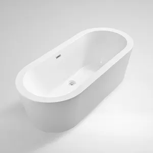 High Quality Acrylic Portable Bathroom Free Standing Deep Soaking Baby Lowes Bathtubs Showers Adults Bath Tubs