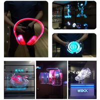Pantalla Publicitaria Holográfica 3D a Todo Color para Interiores y Exteriores (Requiere Cubierta Protectora) para Colgar en la Pared o de Pie en Centros Comerciales y Estaciones de Metro