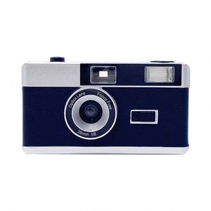 Low MOQ 35mm Film <b>Camera</b> Custom Logo Vintage Reusable Film Focus <b>Camera</b> with <b>Flash</b> and Lanyard - Product Image 1