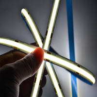 Bande lumineuse LED COB 320 LED/m 24V IP20 sans points, flexible, linéaire, pour éclairage commercial intérieur, plafond, etc.