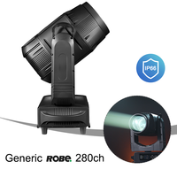 Igracelite Projecteur LED à tête mobile étanche IP66 580W pour scène extérieure DMX512 pour concert et événement
