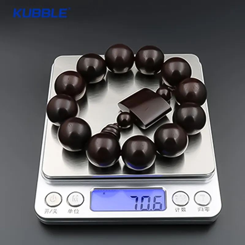 KUBBLE 600g/0.01g Portable Electronic Laboratory Scale with Windshield