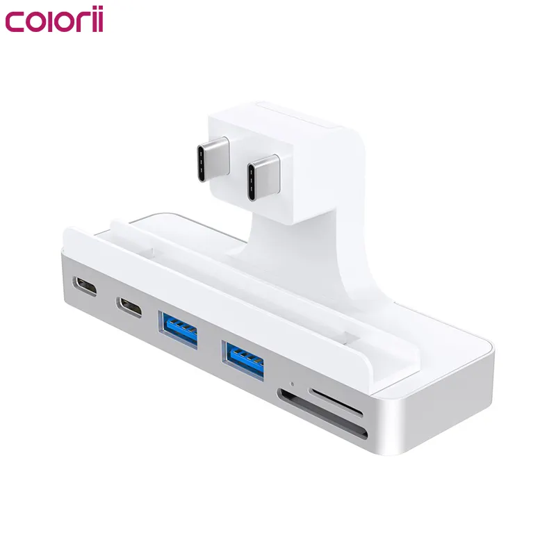 Colorii IMC01 6-in-1強く推奨される家具アクセサリー部品タイプC USB3.0ハブforI mac2021 m1