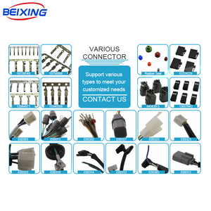 Konektor Adaptor Kustom Pabrik untuk AC, Kabel Harness PVC Konduktor Tembaga Murni E00174 untuk Otomotif dan Peralatan Rumah Tangga - Product Image 3