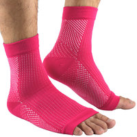 Chaussettes hommes et femmes, livraison directe/vente en gros, Compression des manches des pieds pour le pied et le talon, soulagement de la douleur, chaussettes de Compression de la cheville