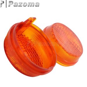Lente de intermitente delantero/trasero para coche, cubierta de lente para Honda Shadow VTX Cruiser <span class=keywords><strong>Kawasaki</strong></span> Vulcan <span class=keywords><strong>VN</strong></span>, 1 par, 2 uds. - Product Image 5