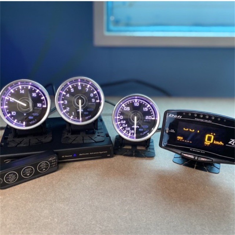 defi 油温水温ターボ計　赤 Defi デフィ Racer Gauge N2プラス 52Φ（レッド） ターボ計（2.0